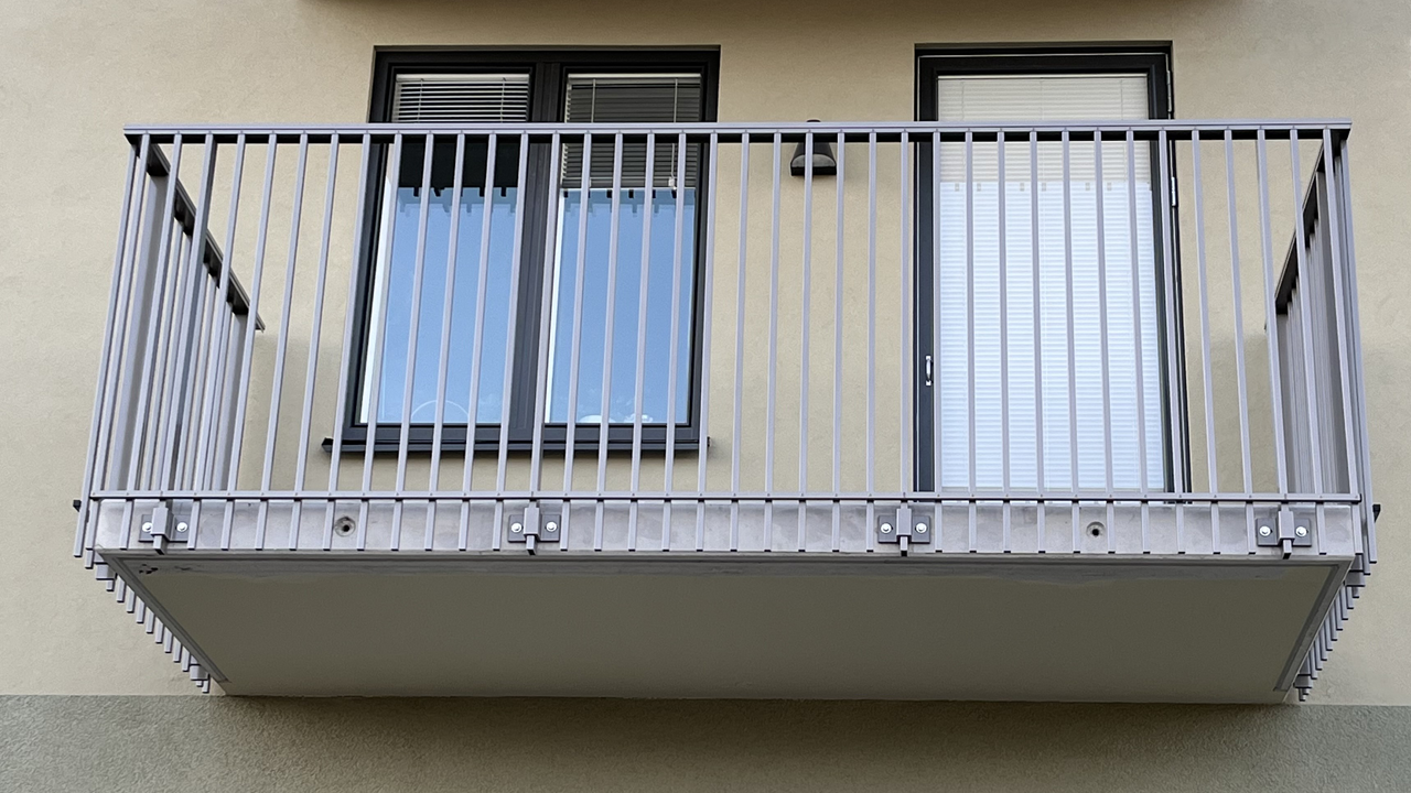 balkongräcken i glas EMOTION